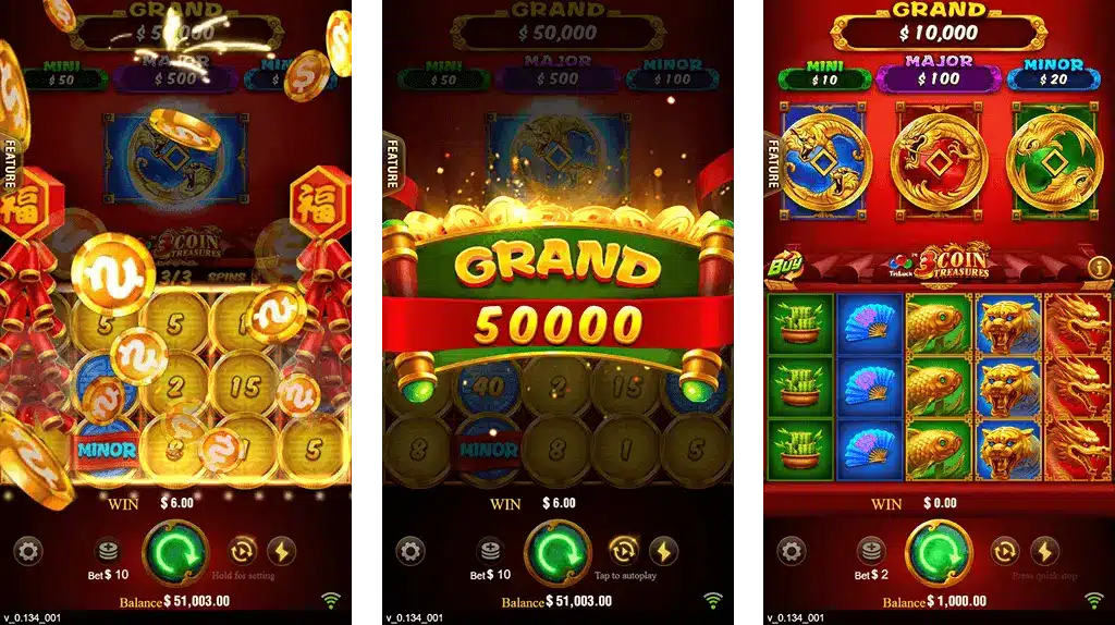 3 Coins In999Bonus Bonus